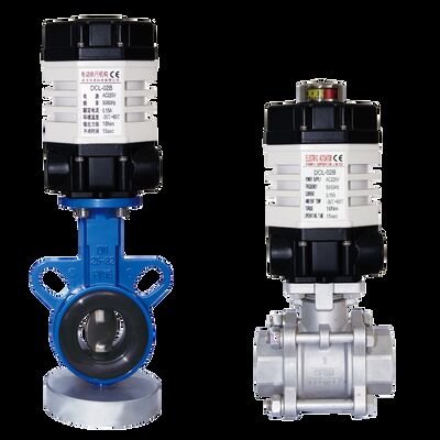 슈퍼 토크 미니어처 7S 9Nm DC24V 밸브 액추에이터