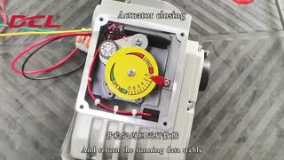 전동 액추에이터용 Modbus-RTU 통신 테스트
